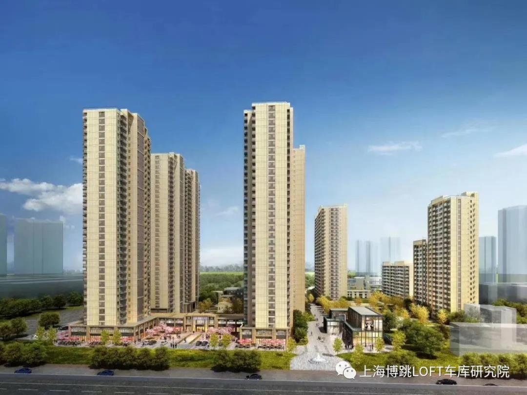 磐石采用了LOFT车库武汉当代集团春风十里项目现已结构封顶！